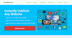 Desktop Screenshot of instantunblock.com